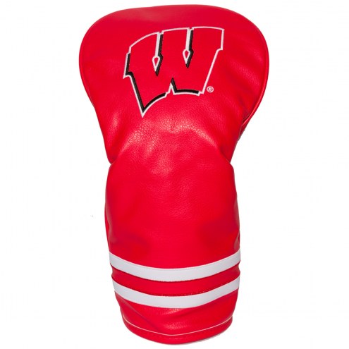 Wisconsin Badgers Vintage Golf Driver Headcover