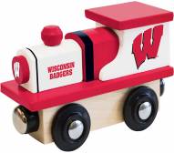 Wisconsin Badgers Wood Toy Train