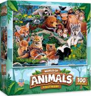 World of Amimals Forest Friends 100 Piece Puzzle