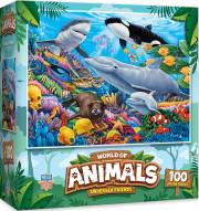 World of Amimals Undersea Friends 100 Piece Puzzle