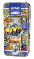 World's Smallest Route 66 1000 Piece Puzzle in a Tin