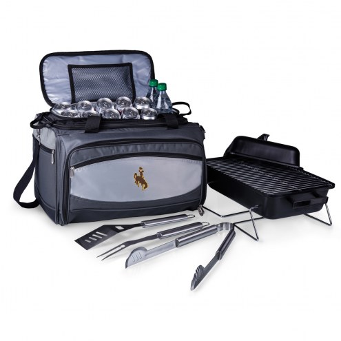 Wyoming Cowboys Buccaneer Grill, Cooler and BBQ Set