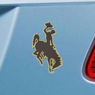 Wyoming Cowboys Color Car Emblem