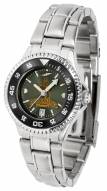 Wyoming Cowboys Competitor Steel AnoChrome Women's Watch - Color Bezel
