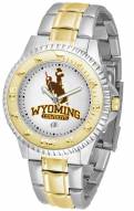 Wyoming Cowboys Competitor Two-Tone Men's Watch
