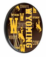 Wyoming Cowboys Digitally Printed Wood Sign