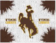 Wyoming Cowboys Logo Canvas Print
