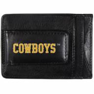 Wyoming Cowboys Logo Leather Cash and Cardholder