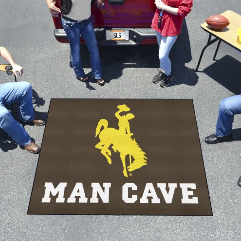 Wyoming Cowboys Man Cave Tailgate Mat