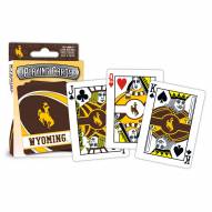 Wyoming Cowboys Playing Cards