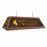 Wyoming Cowboys Premium Wood Pool Table Light