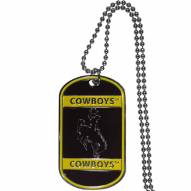 Wyoming Cowboys Tag Necklace