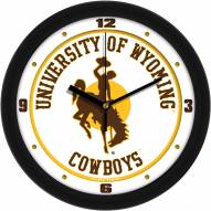 Wyoming Cowboys Traditional Wall Clock