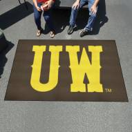 Wyoming Cowboys "UW" Ulti-Mat Area Rug