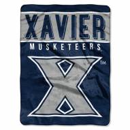 Xavier Musketeers Basic Plush Raschel Blanket