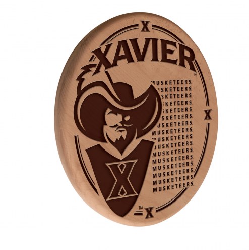 Xavier Musketeers Laser Engraved Wood Sign
