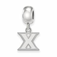 Xavier Musketeers Sterling Silver Extra Small Dangle Bead Charm