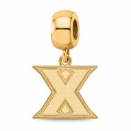 Xavier Musketeers Sterling Silver Gold Plated Small Dangle Bead