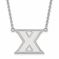 Xavier Musketeers Sterling Silver Large Pendant Necklace