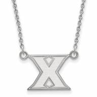 Xavier Musketeers Sterling Silver Small Pendant Necklace