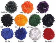 Youth Solid Color Cheerleading Pom Poms