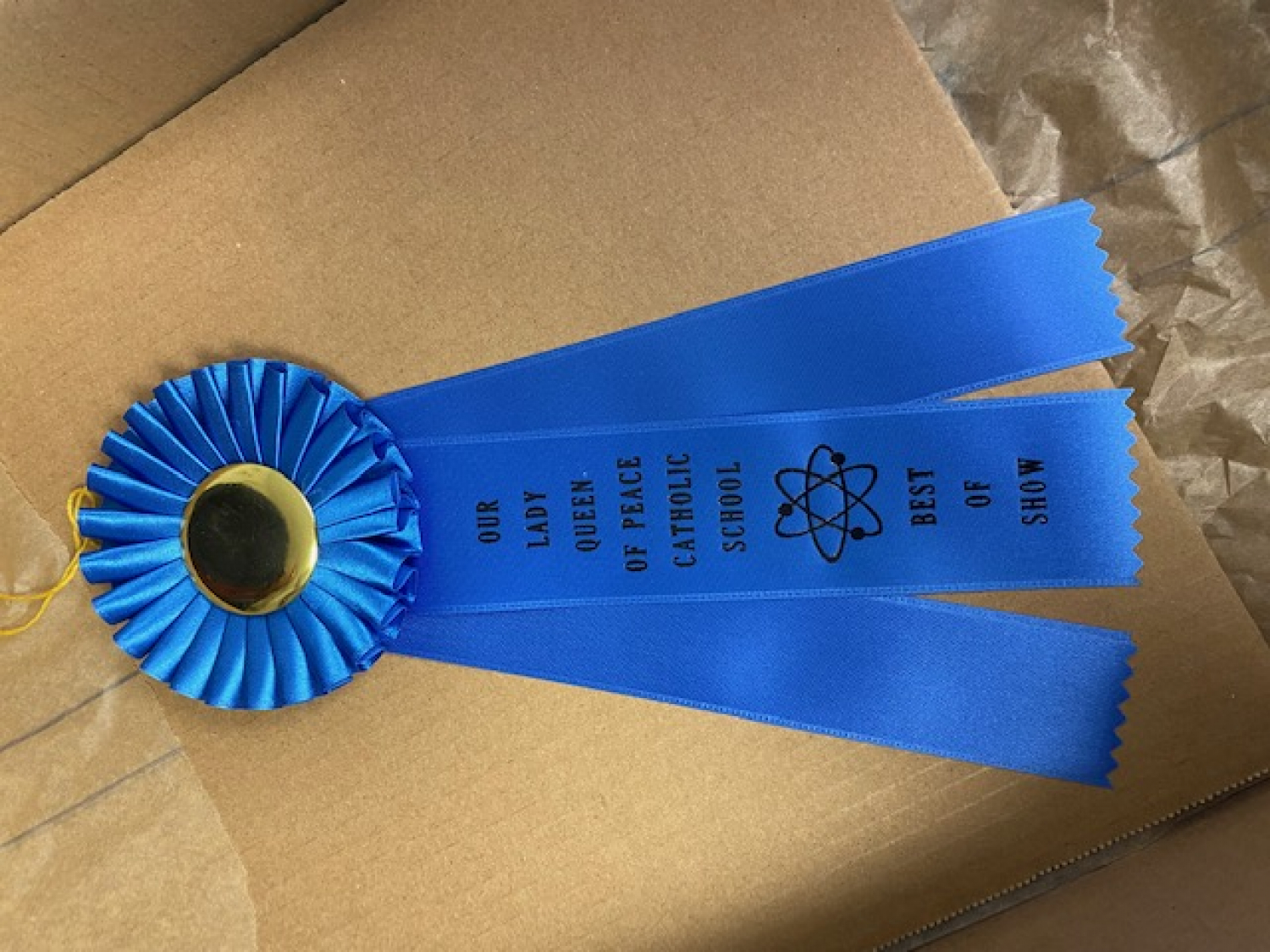 Color Insert Rosette Volleyball Ribbons